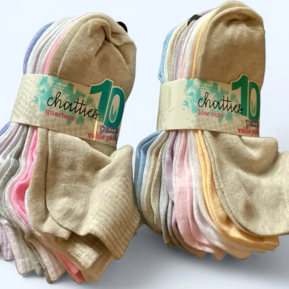 🌸20 Pairs Ladies NWT Quarters and Now Shows